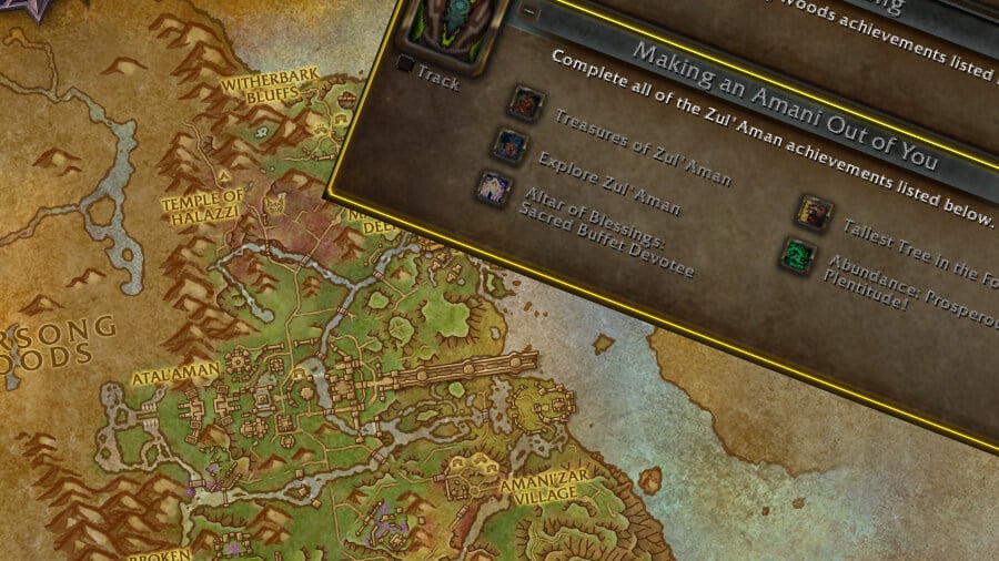 Making an Amani Out of You: Zul’Aman Zone Achievement